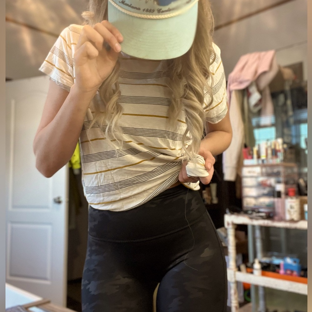 Vintage PacSun RCVA striped shirt